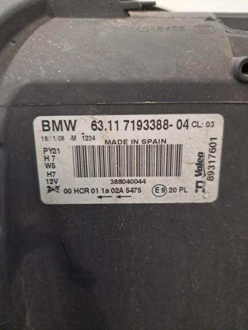 Image Optique avant principal droit (feux)(phare) - BMW SERIE 1 E87
