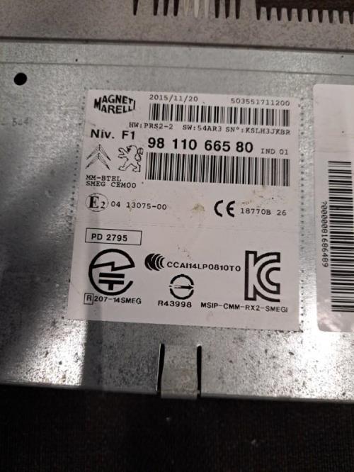 Image Autoradio d'origine - PEUGEOT 208 1