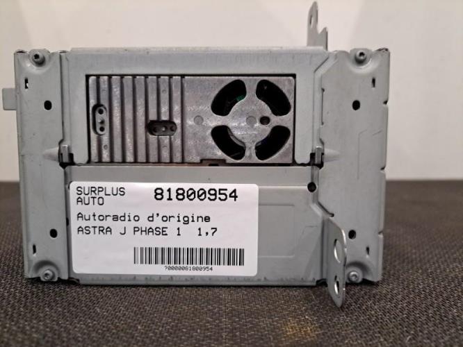 Image Autoradio d'origine - OPEL ASTRA J