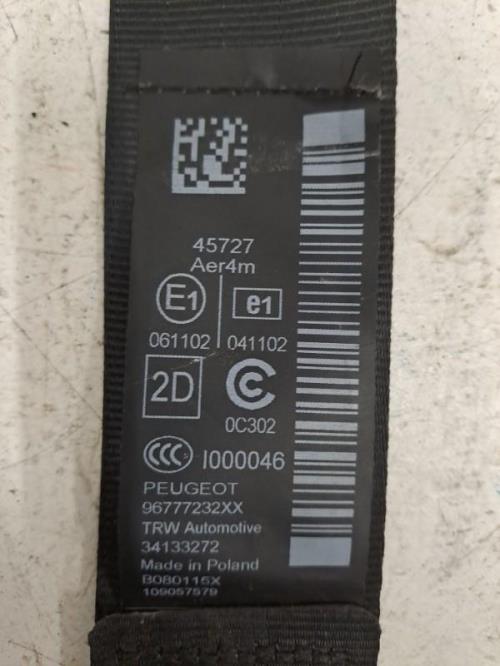 Image Ceinture arriere droit - PEUGEOT 308 2 SW