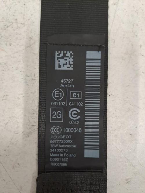 Image Ceinture arriere gauche - PEUGEOT 308 2 SW