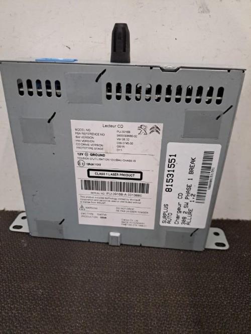 Image Chargeur CD - PEUGEOT 308 2 SW