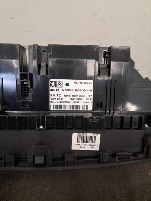 Image Commande chauffage - CITROEN C5 2