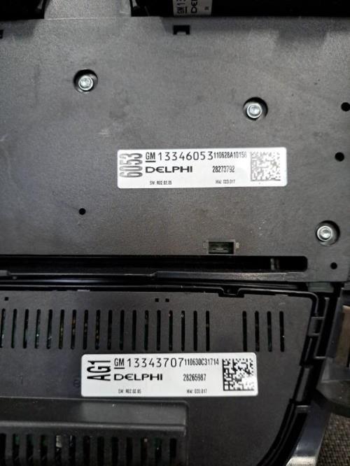 Image Commande chauffage - OPEL ASTRA J