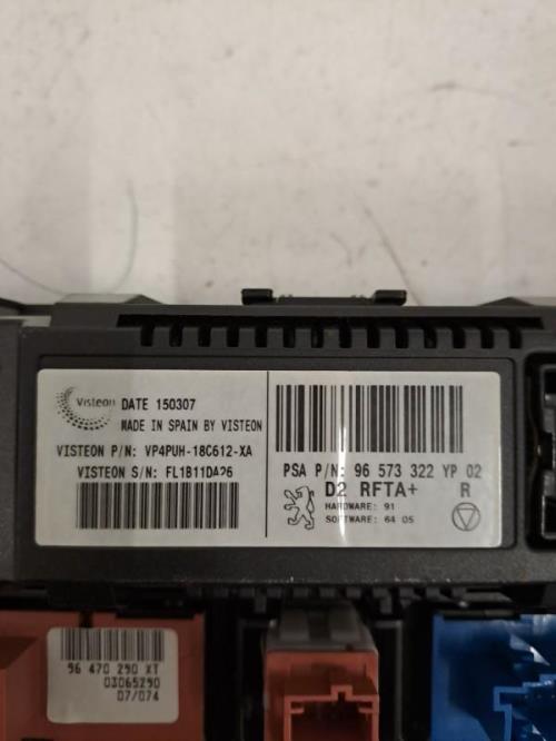 Image Commande chauffage - PEUGEOT 407