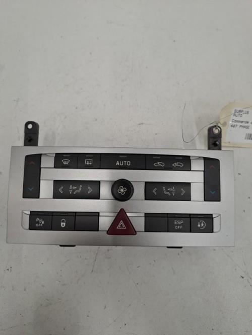 Image Commande chauffage - PEUGEOT 407