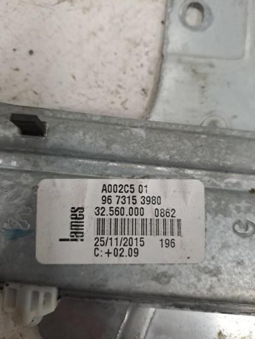 Image Leve vitre mecanique arriere gauche - PEUGEOT 208 1
