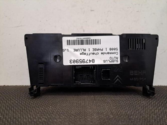 Image Commande chauffage - PEUGEOT 5008 1