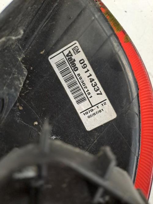 Image Feu arriere principal droit (feux) - OPEL CORSA C