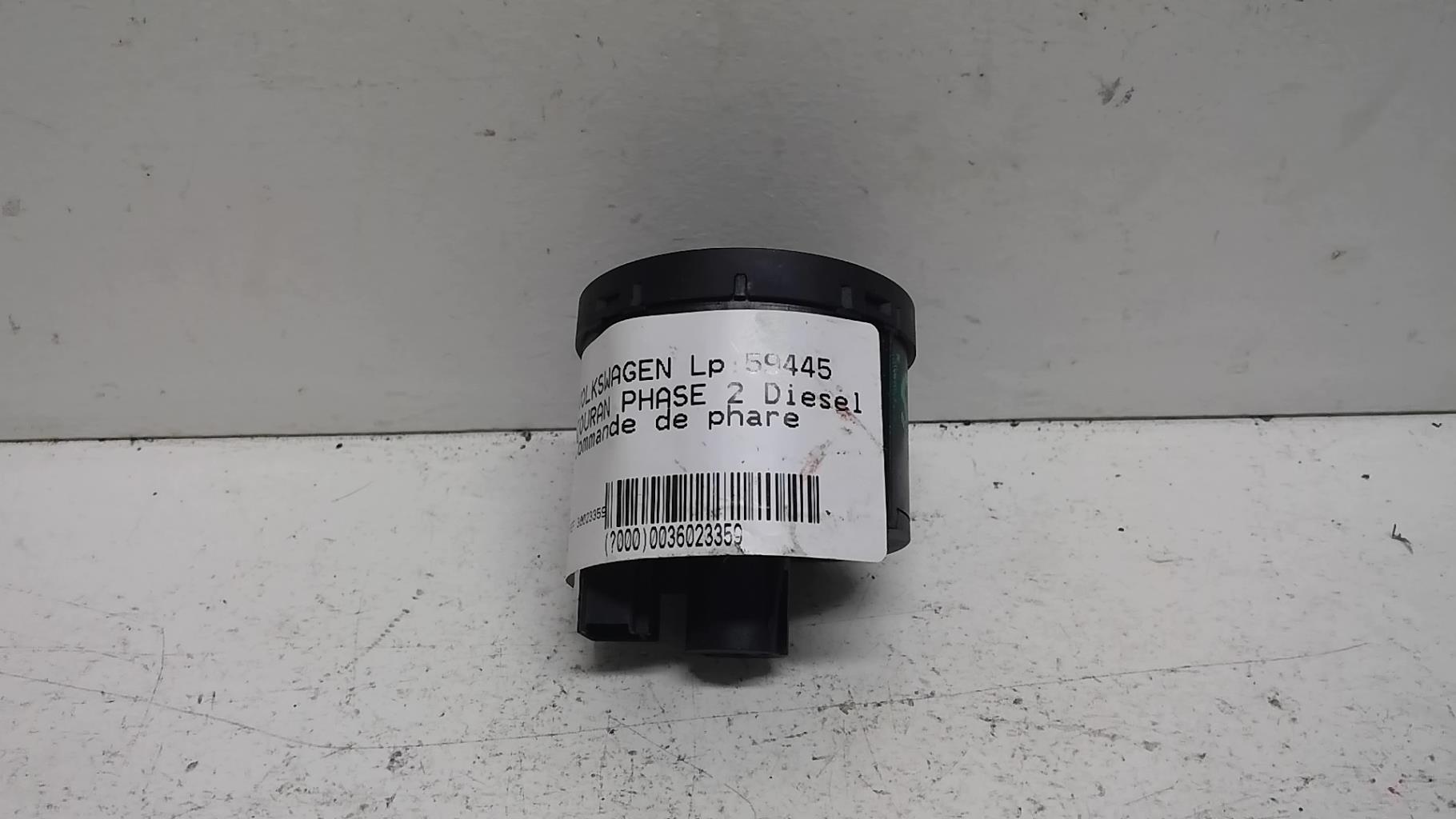 Commande de phare VOLKSWAGEN TOURAN 1 PHASE 2 Diesel - 1