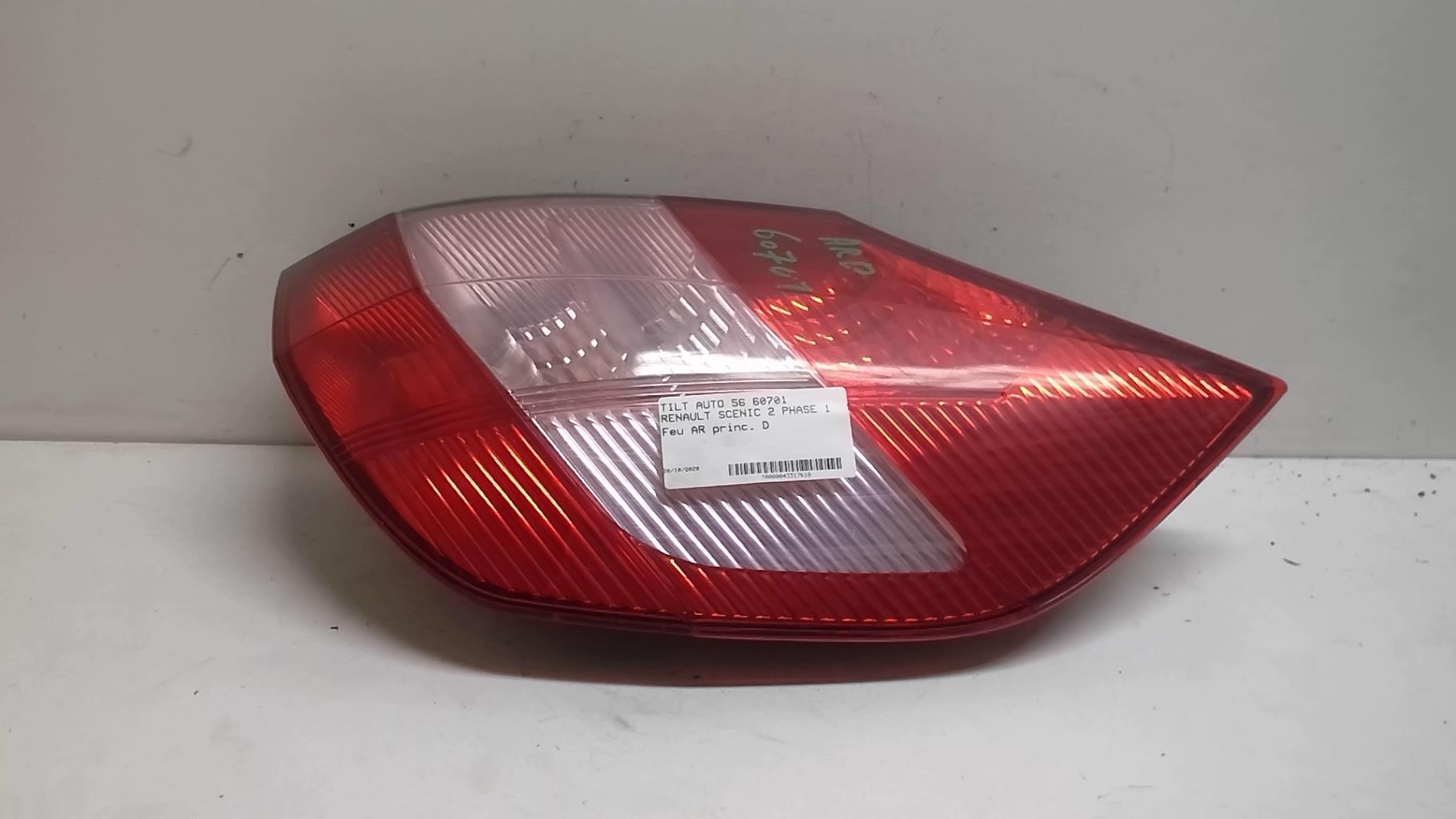 Feu arriere principal droit (feux) RENAULT SCENIC 2 PHASE 1 Diesel - 1