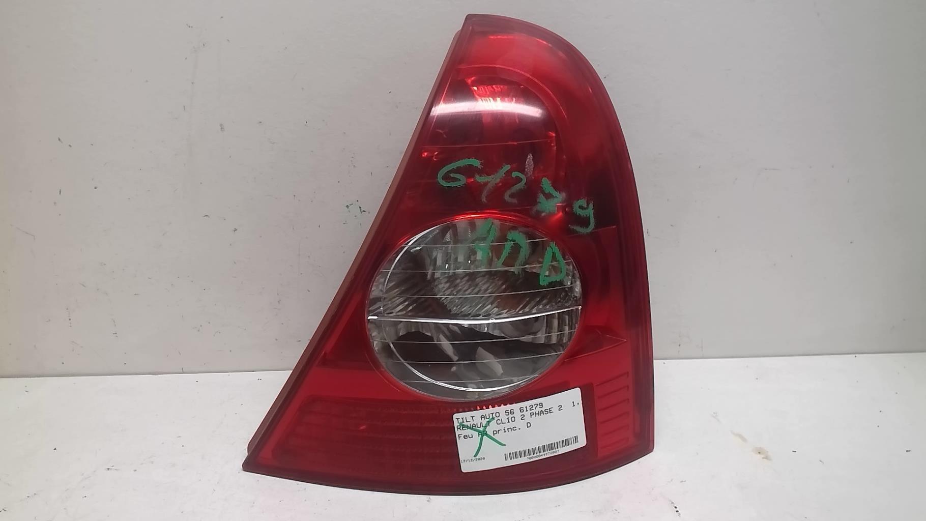 Feu arriere principal droit (feux) RENAULT CLIO 2 PHASE 2 Essence - 1