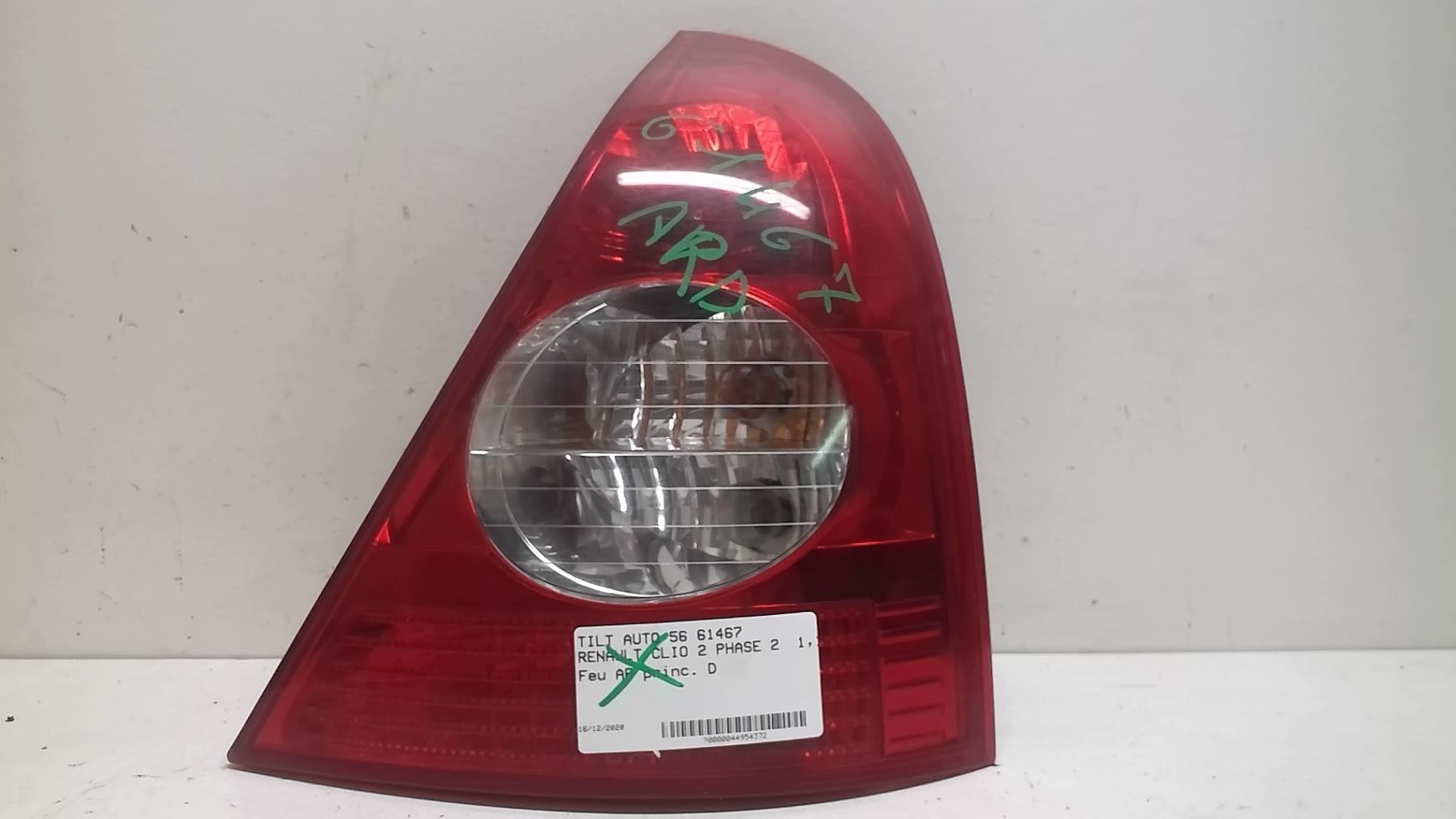 Feu arriere principal droit (feux) RENAULT CLIO 2 PHASE 2 Essence - 1