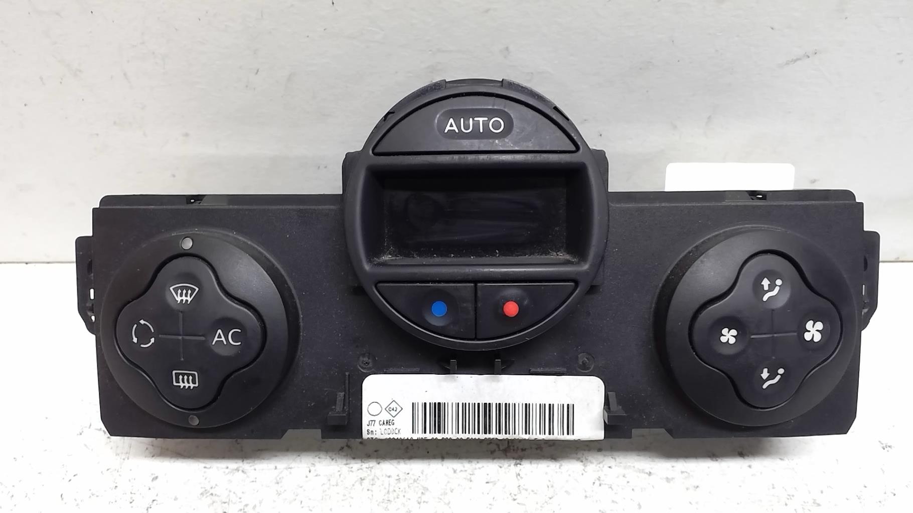 Commande chauffage RENAULT MODUS PHASE 2 Diesel - 1