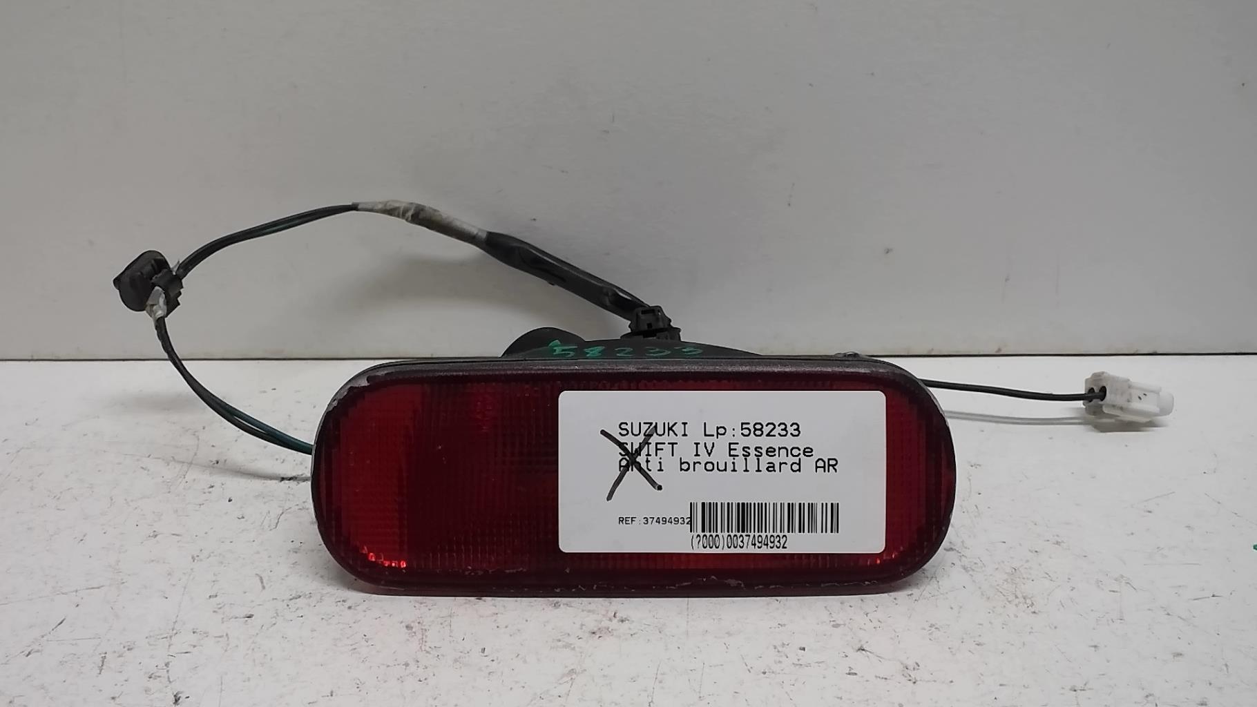 Anti brouillard arriere SUZUKI SWIFT 4 Essence - 1
