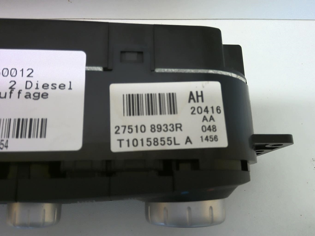 Commande chauffage RENAULT KOLEOS 1 PHASE 2 Diesel - 1