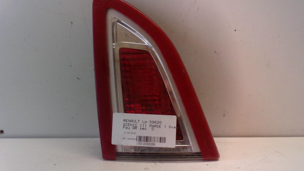 Feu arriere secondaire droit (feux) RENAULT SCENIC 3 PHASE 1 Diesel - 1