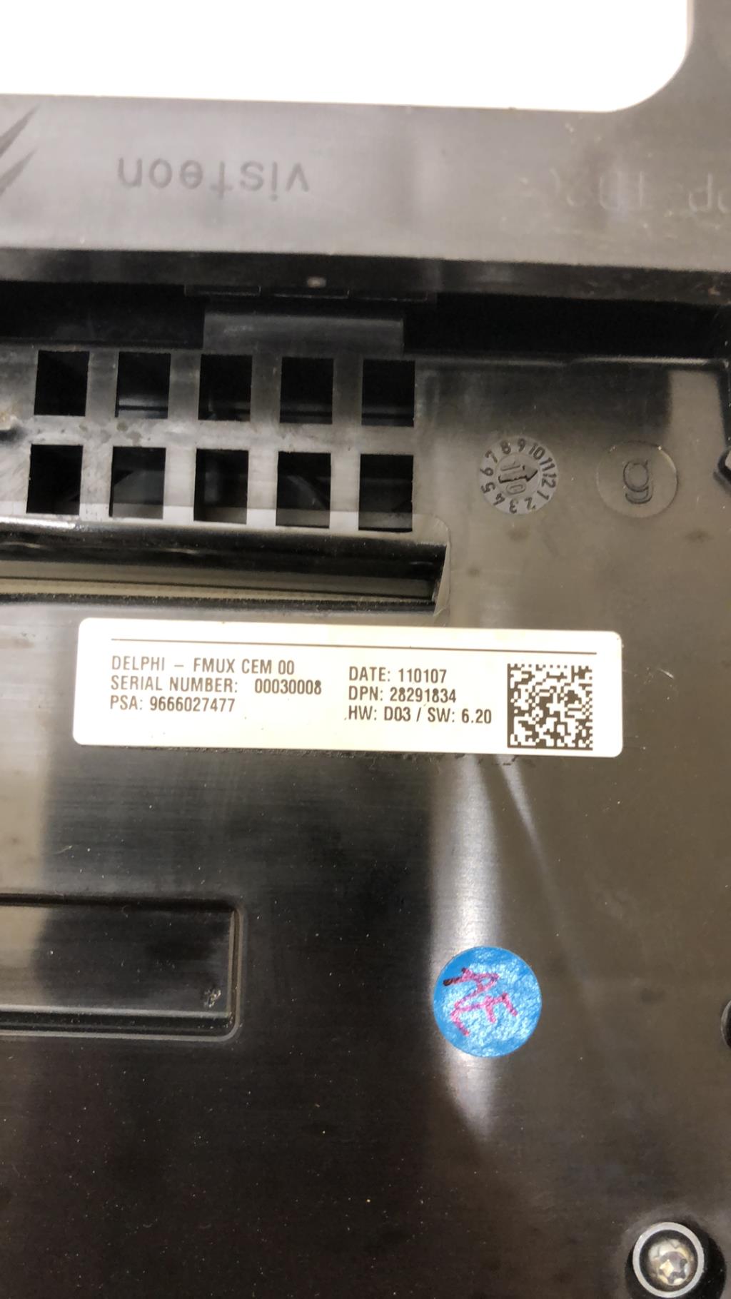 Commande chauffage CITROEN C4 2 PHASE 1 Diesel - 1