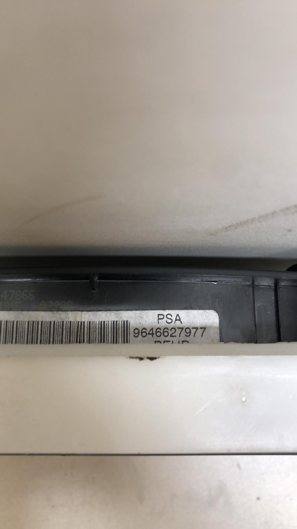 Commande chauffage PEUGEOT 307 PHASE 2 CABRIOLET  - 1