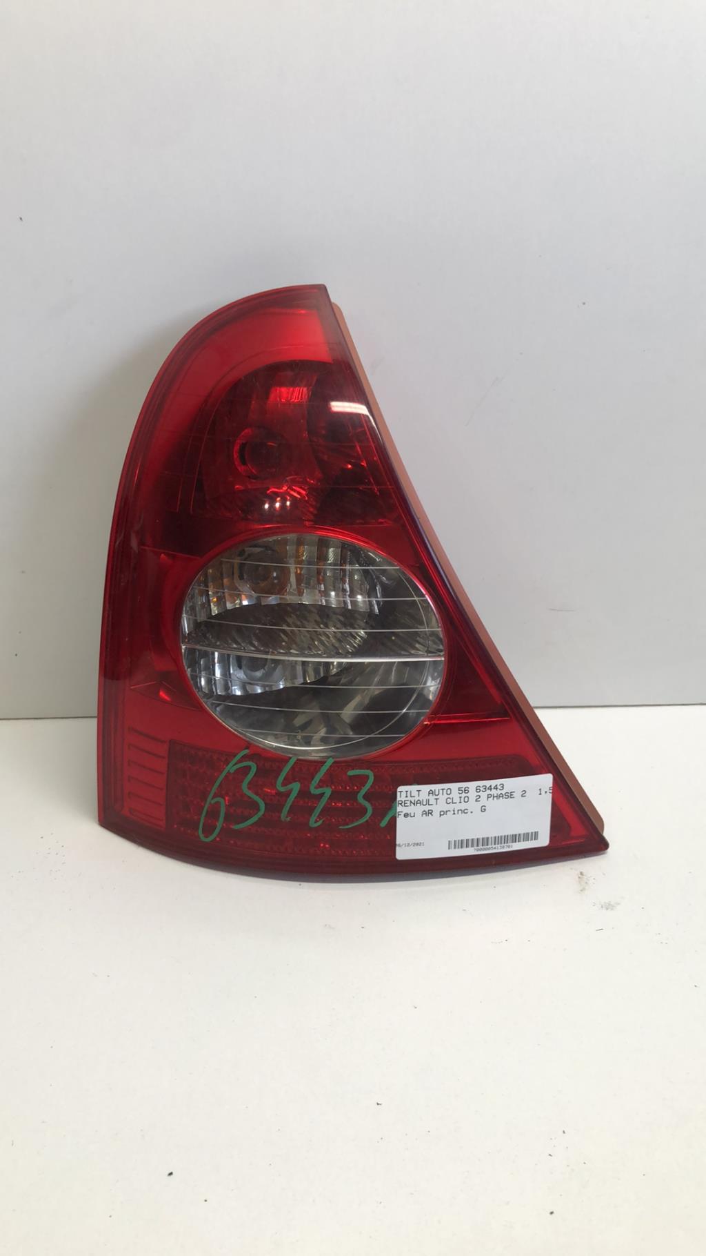 Feu arriere principal gauche (feux) RENAULT CLIO 2 PHASE 2 Diesel - 1