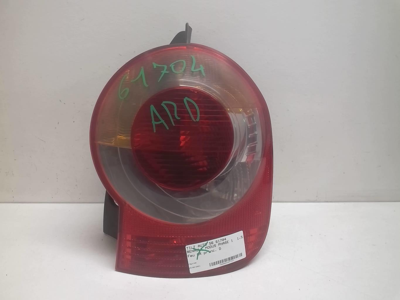 Feu arriere principal droit (feux) RENAULT MODUS PHASE 1 Diesel - 1