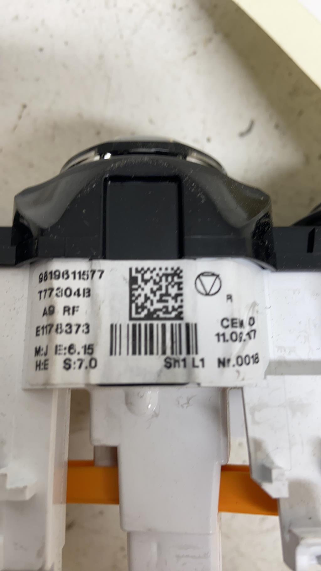 Commande chauffage PEUGEOT 208 PHASE 2 Essence - 1