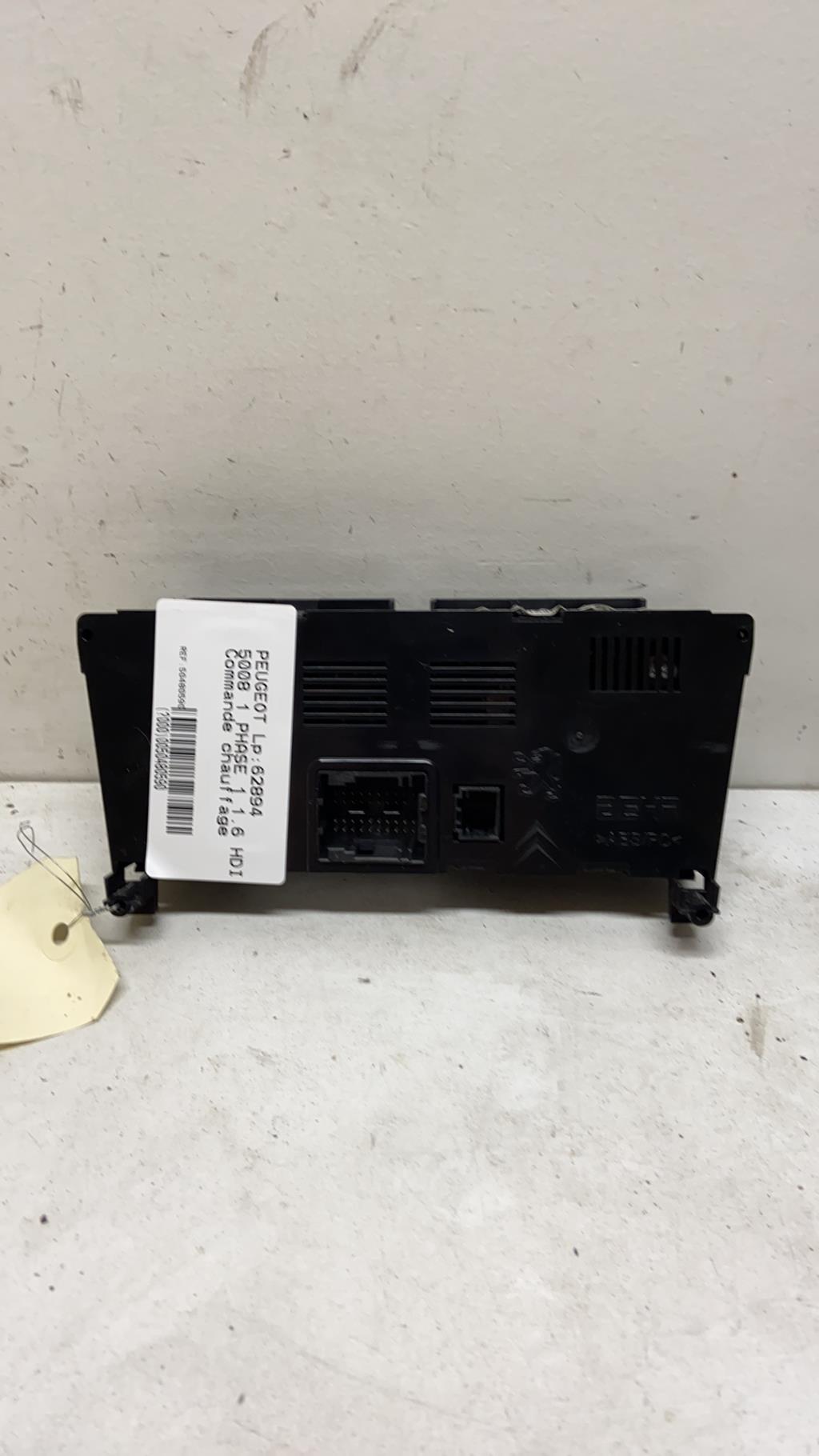 Commande chauffage PEUGEOT 5008 1 PHASE 1 Diesel - 1