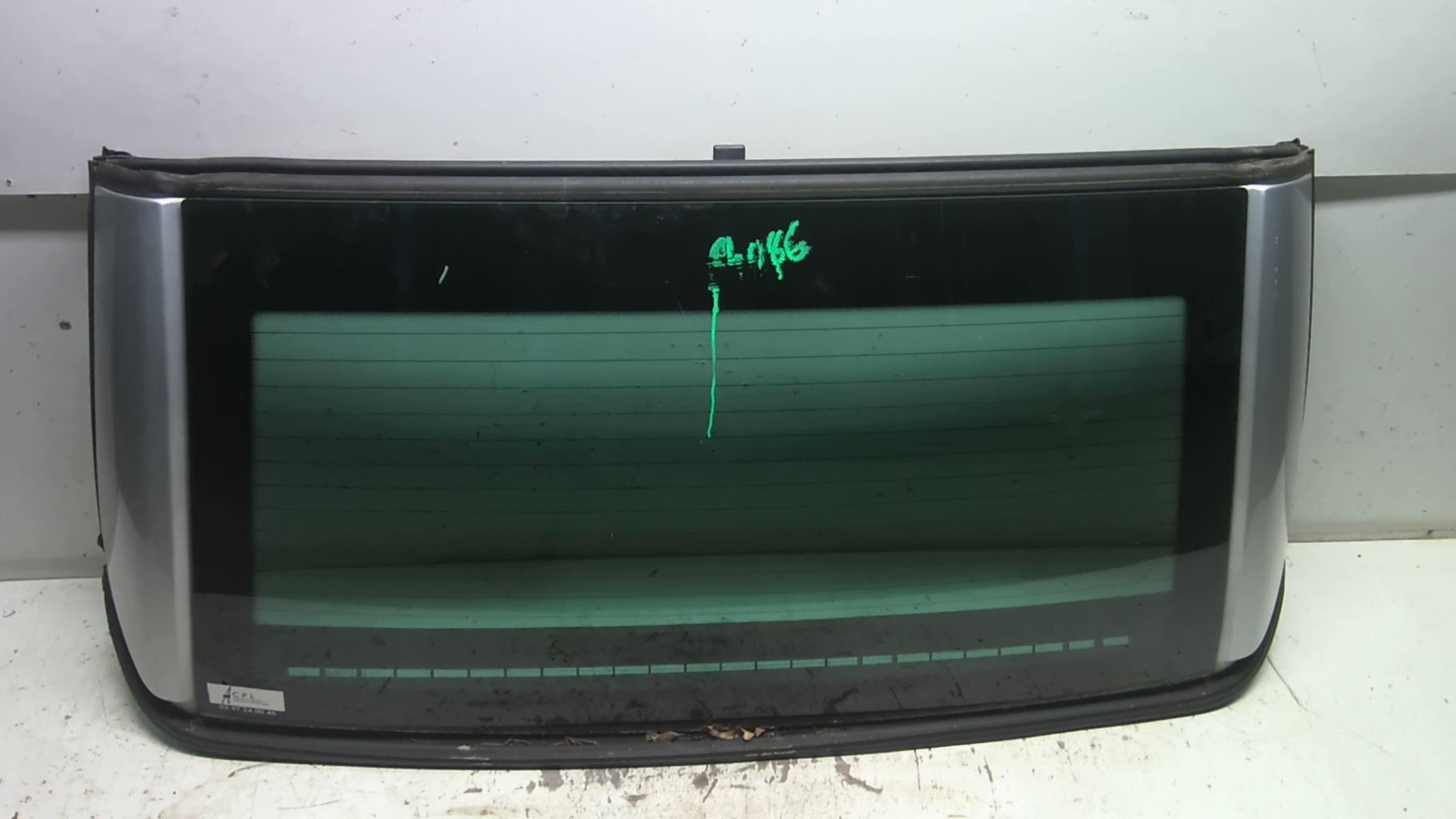 Lunette arriere PEUGEOT 207 PHASE 1 CABRIOLET  - 1