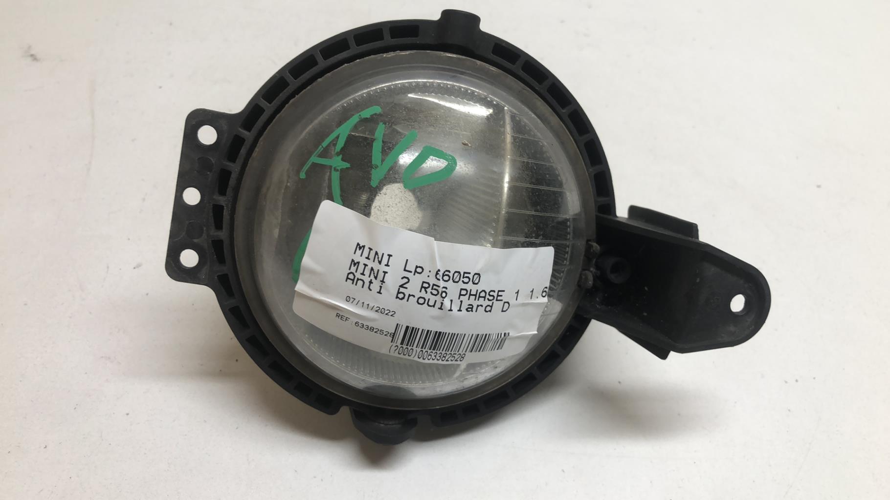 Anti brouillard droit (feux) MINI MINI 2 R56 PHASE 1 Diesel - 1