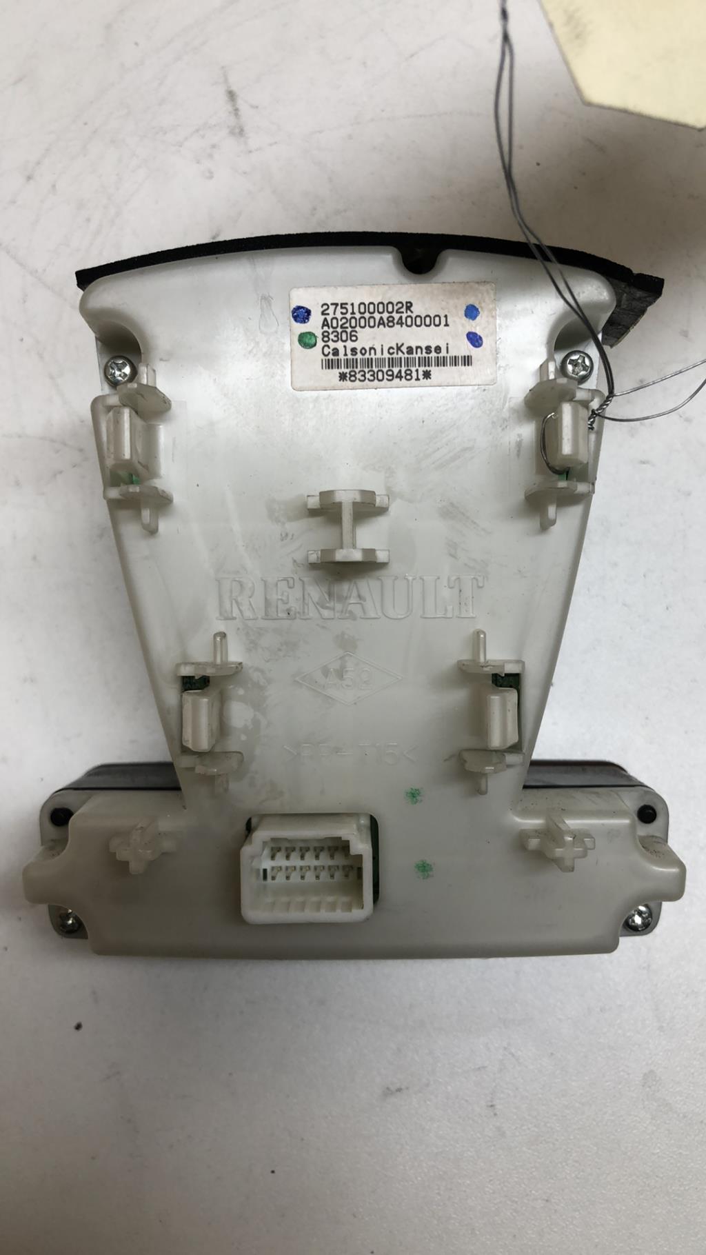 Commande chauffage RENAULT LAGUNA 3 PHASE 1 BREAK Diesel - 1
