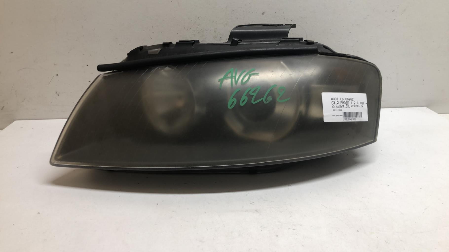 Optique avant principal gauche (feux)(phare) AUDI A3 2 PHASE 1 Diesel - 1