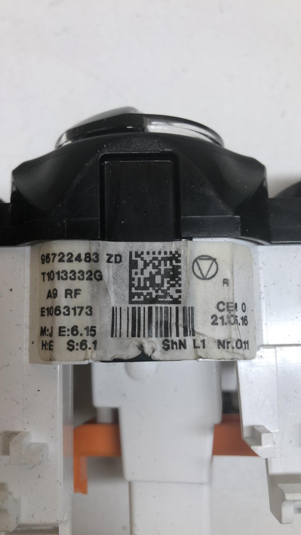 Commande chauffage PEUGEOT 208 1 PHASE 2 Essence - 1