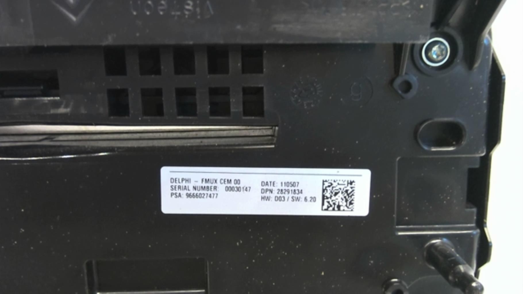 Commande chauffage CITROEN C4 2 PHASE 1 Diesel - 1