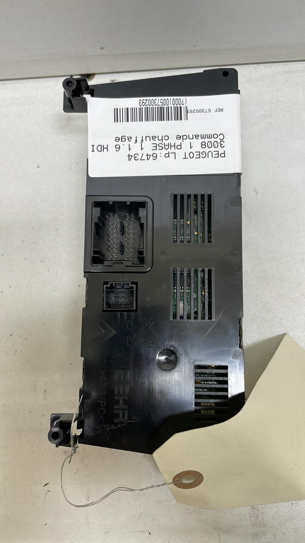 Commande chauffage PEUGEOT 3008 1 PHASE 1 Diesel - 1
