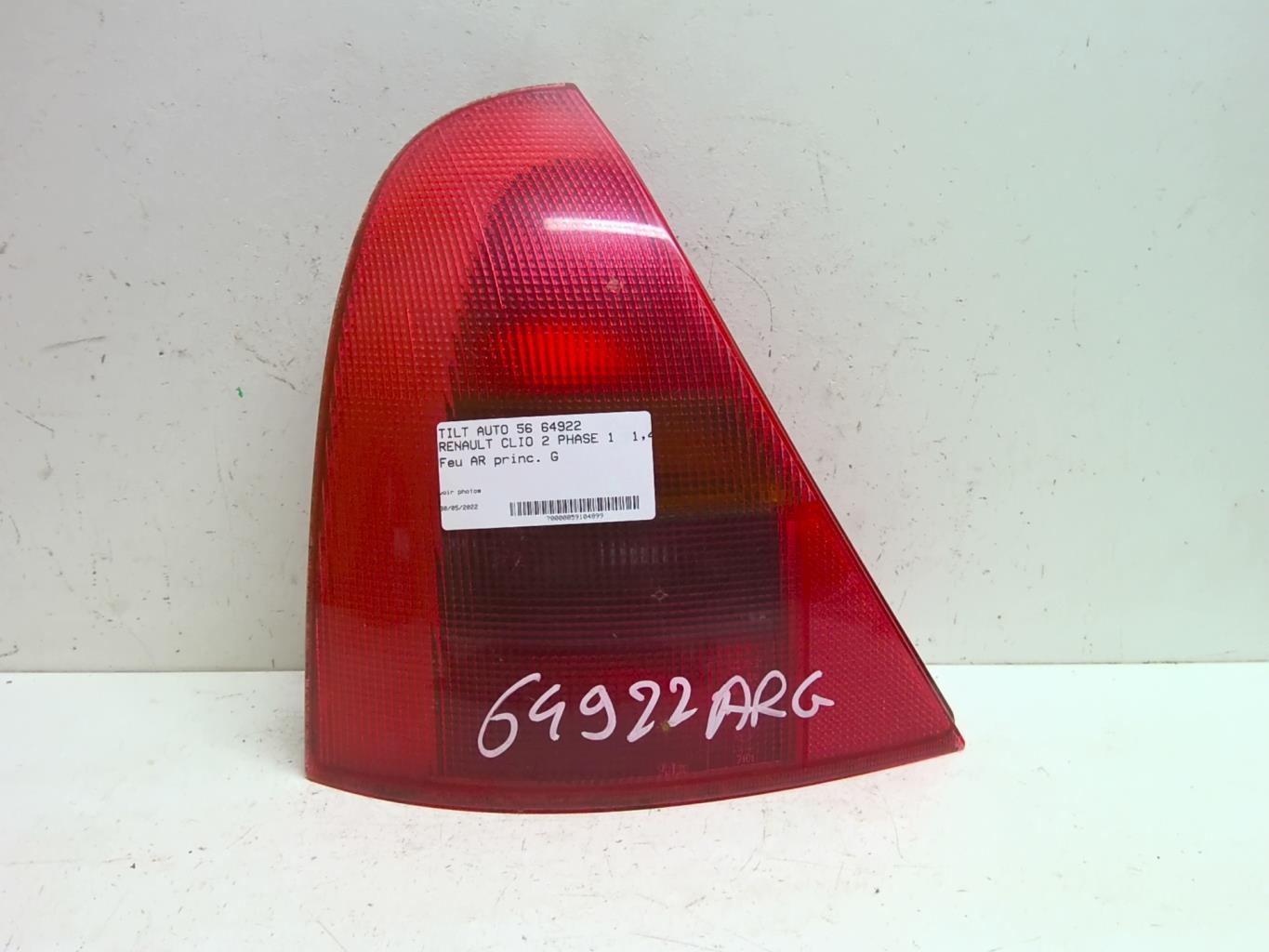 Feu arriere principal gauche (feux) RENAULT CLIO 2 PHASE 1 Essence - 1