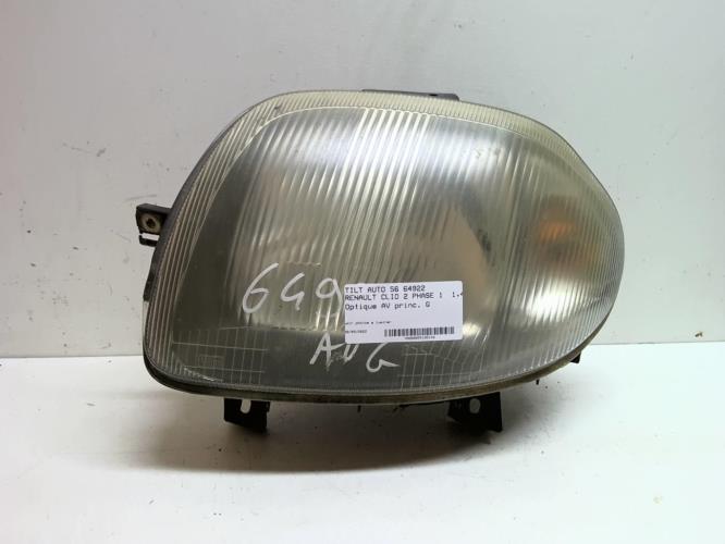 Phare Avant Gauche Renault Clio 2 Phase 1 - Réf. 7701045168, D'occasion, état Bon