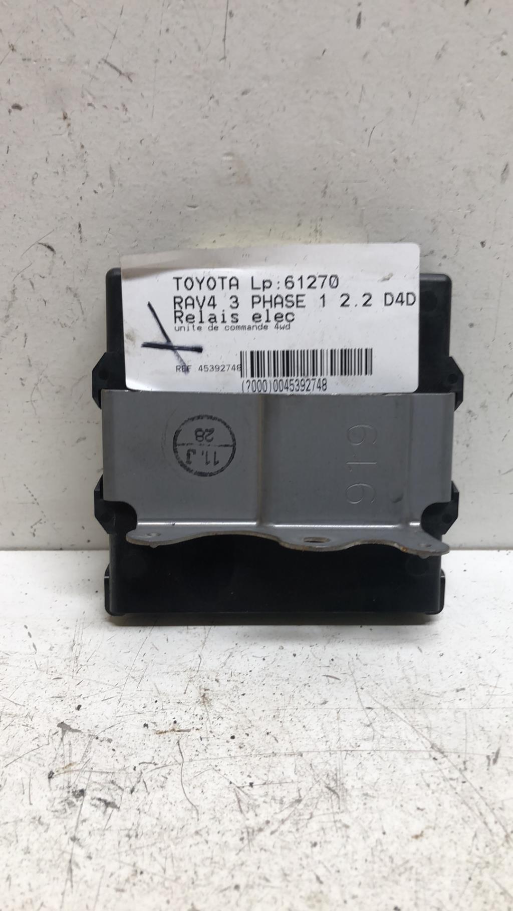 Relais electrique TOYOTA RAV4 3 PHASE 1 Diesel - 1