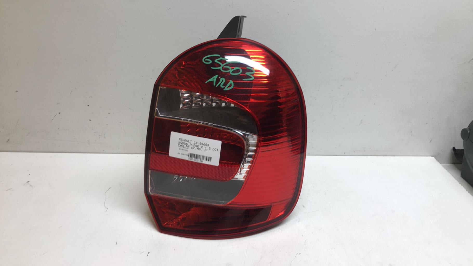 Feu arriere principal droit (feux) RENAULT MODUS PHASE 2 Diesel - 1
