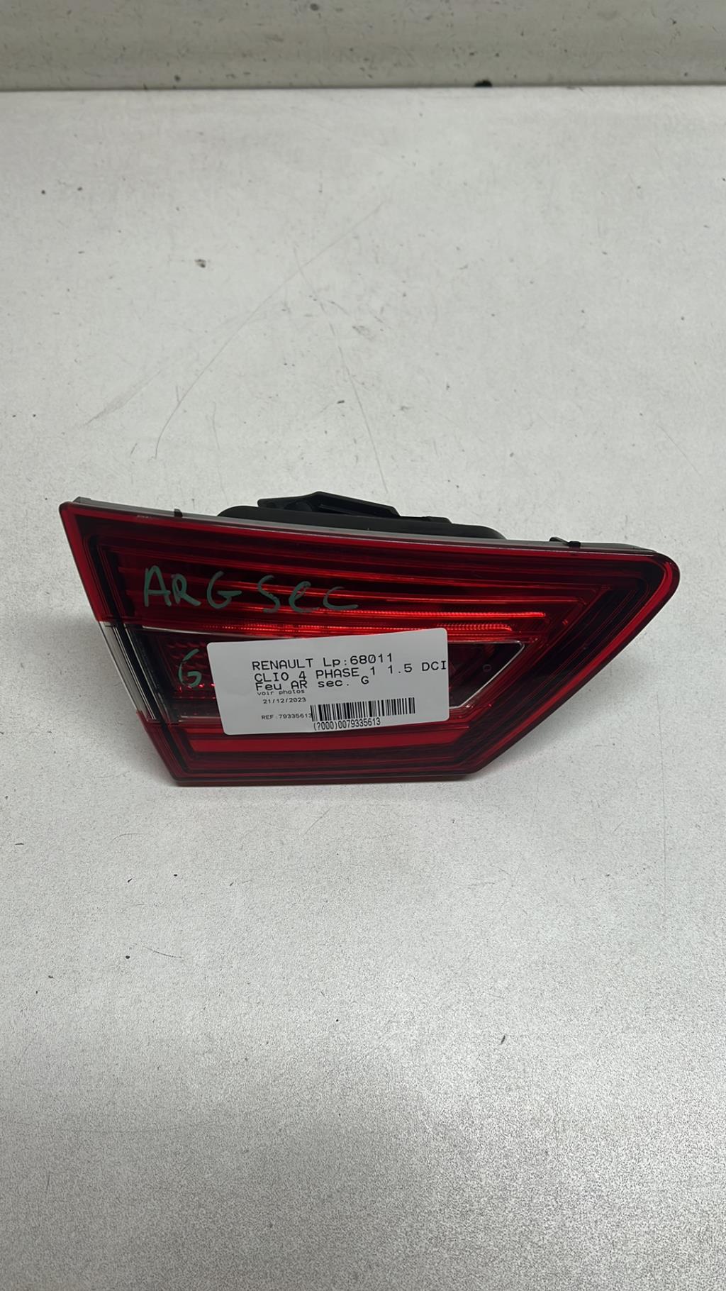 Feu arriere secondaire gauche (feux) RENAULT CLIO 4 PHASE 1 Diesel - 1