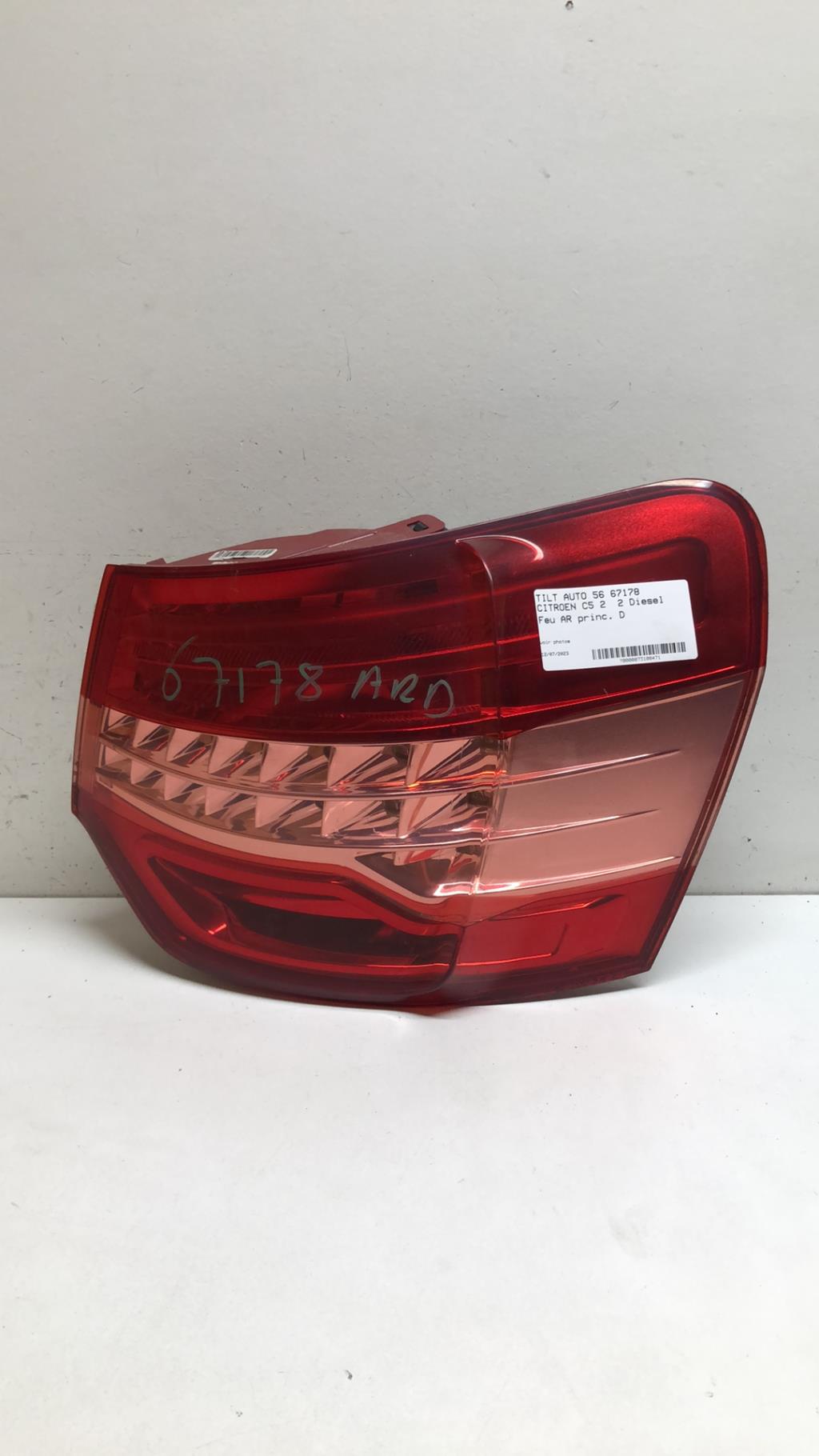 Feu arriere principal droit (feux) CITROEN C5 2 Diesel - 1