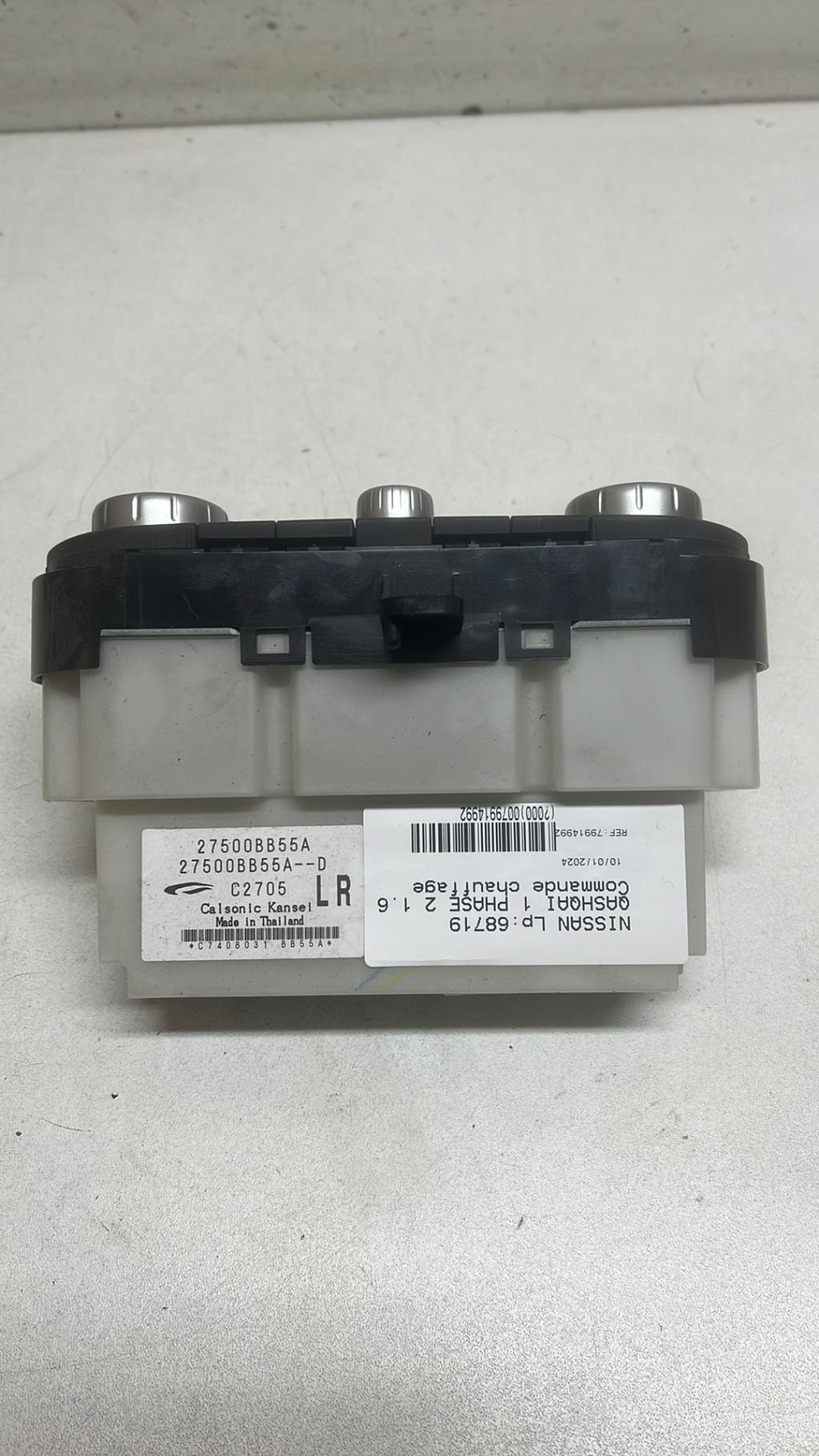 Commande chauffage NISSAN QASHQAI 1 PHASE 2 Diesel - 1