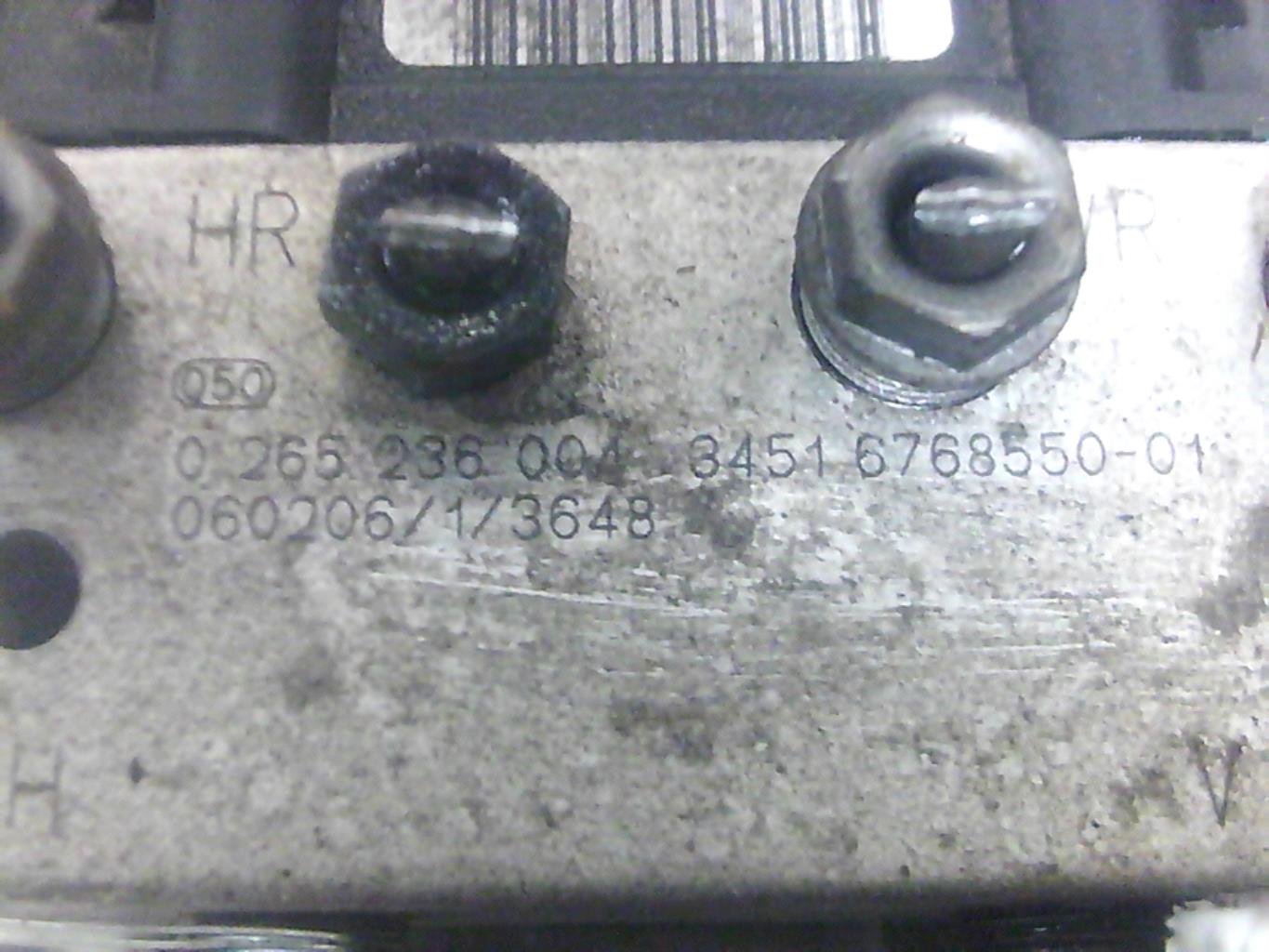 Blocco ABS (antibloccaggio freni) BMW SERIE 5 E60 PHASE 2 Diésel - 1