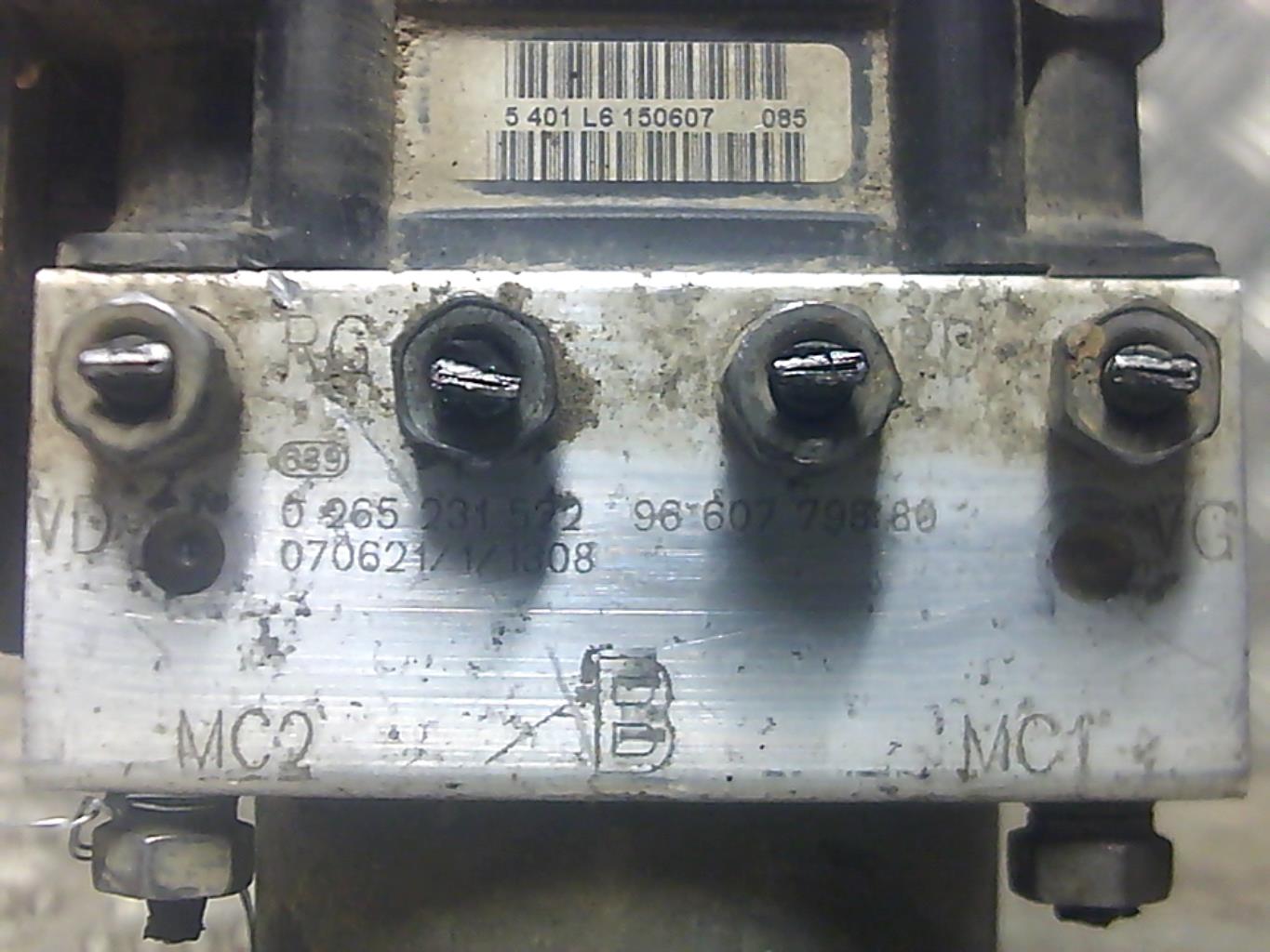 Blocco ABS (antibloccaggio freni) CITROEN BERLINGO 1 PHASE 2 Diésel - 1