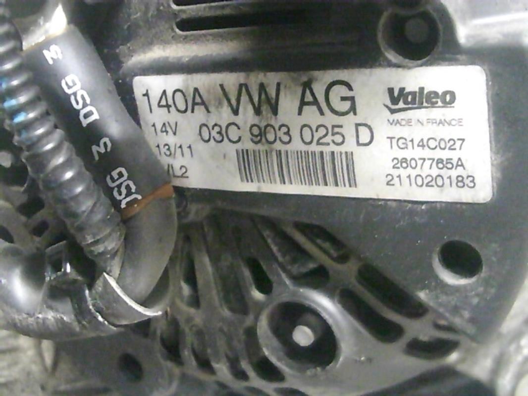 Alternatore VOLKSWAGEN GOLF 6 Gasolina - 1