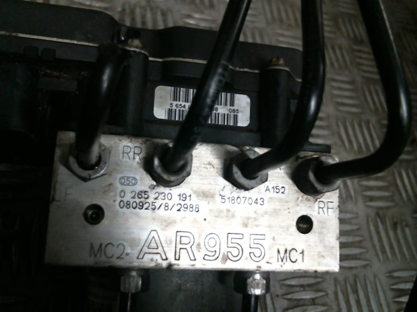 Blocco ABS (antibloccaggio freni) ALFA ROMEO MITO PHASE 1 Diésel - 1
