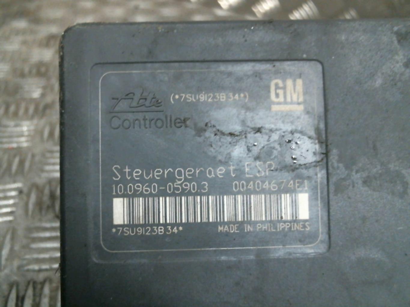 Blocco ABS (antibloccaggio freni) OPEL ZAFIRA B PHASE 2 Diésel - 1