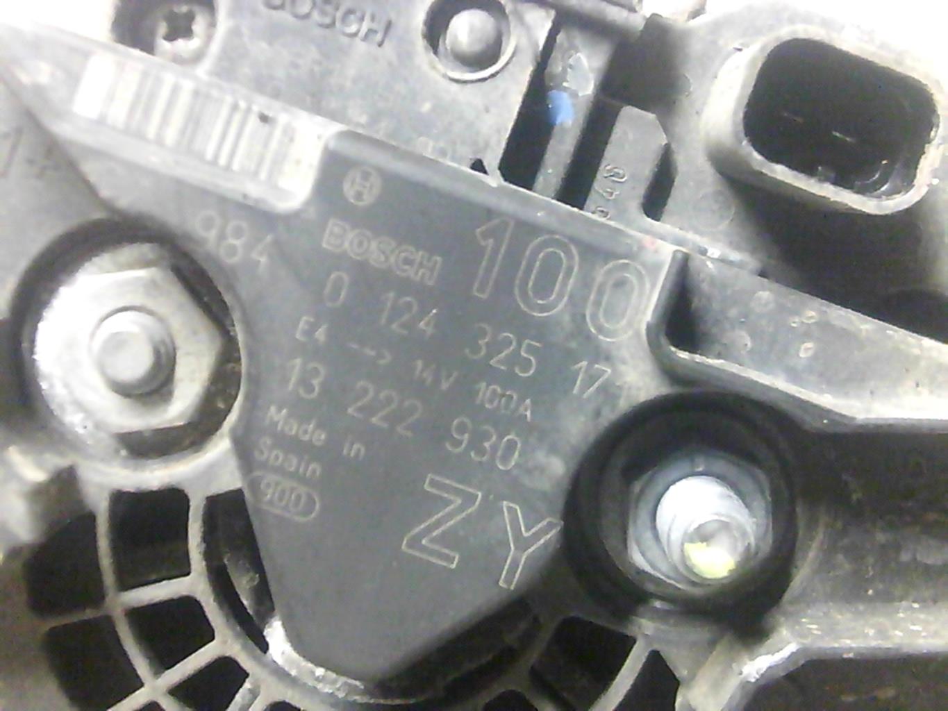 Alternatore OPEL MERIVA A PHASE 2 Gasolina - 1