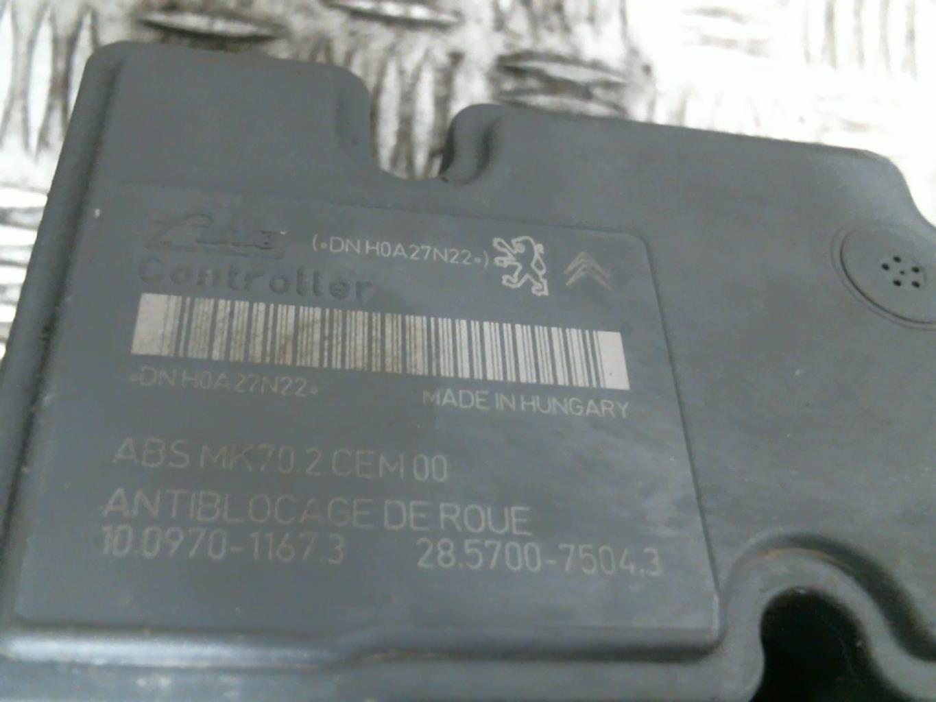 Blocco ABS (antibloccaggio freni) CITROEN C3 PICASSO PHASE 1 Gasolina - 1