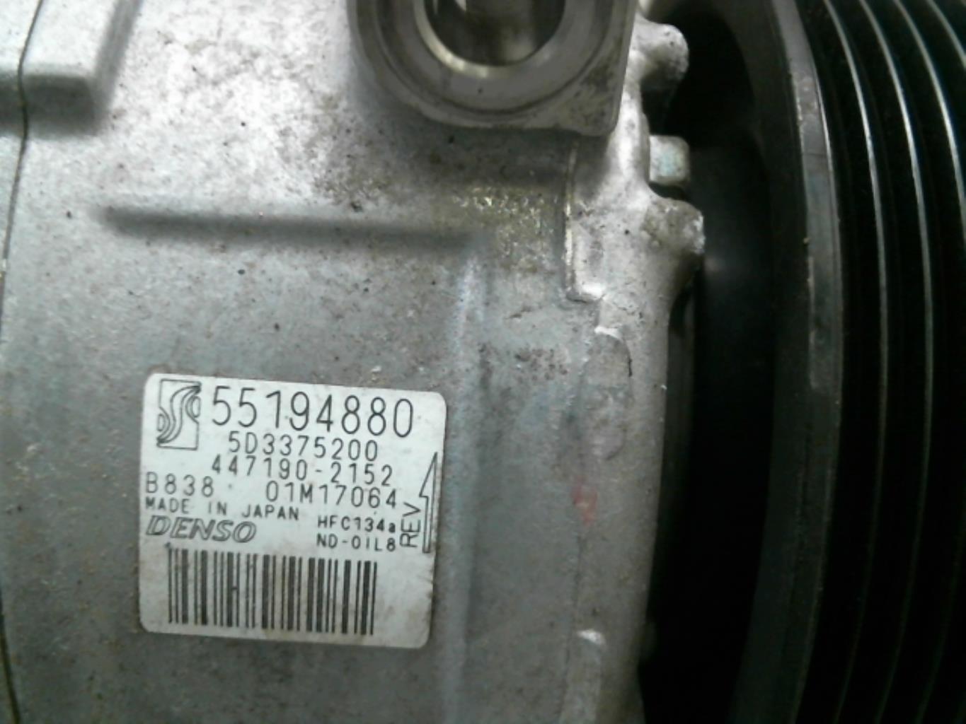 Compressore clima FIAT PUNTO EVO 3 Gasolina - 1