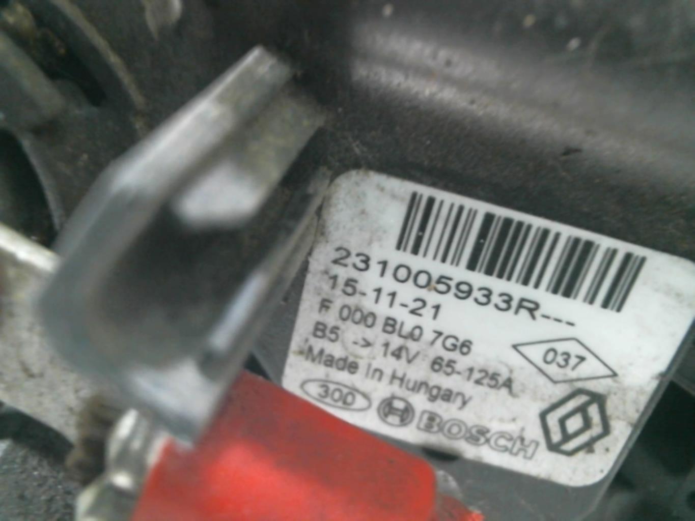 Alternatore DACIA SANDERO 2 PHASE 1 Diésel - 1